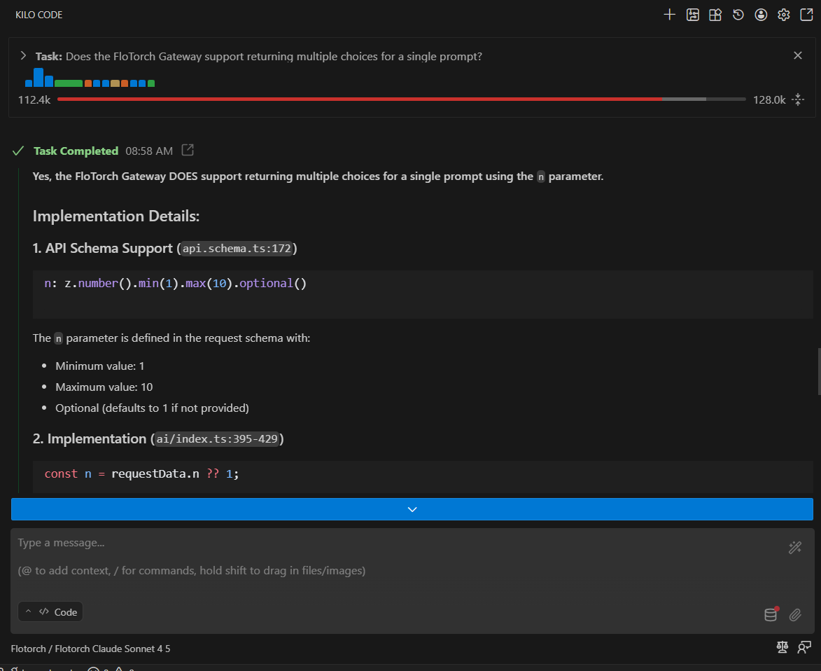 Kilo Settings Configuration
