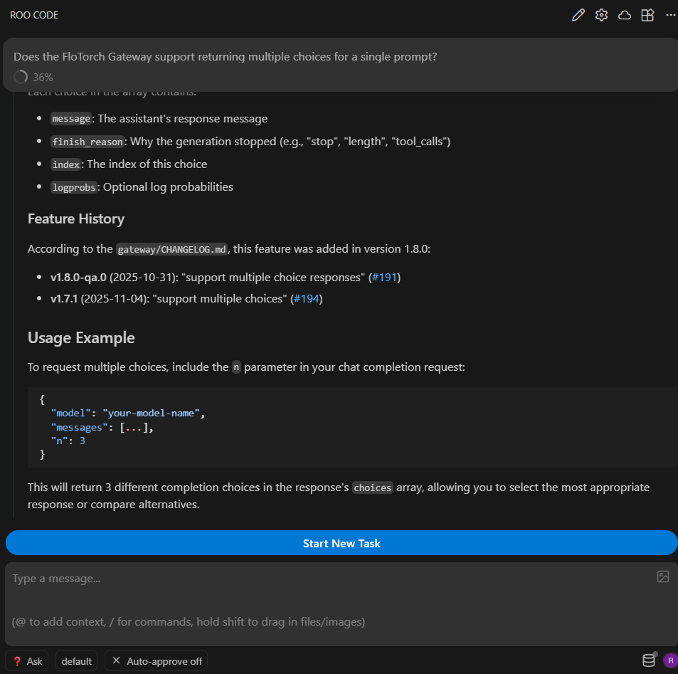 Roo Code Settings Configuration